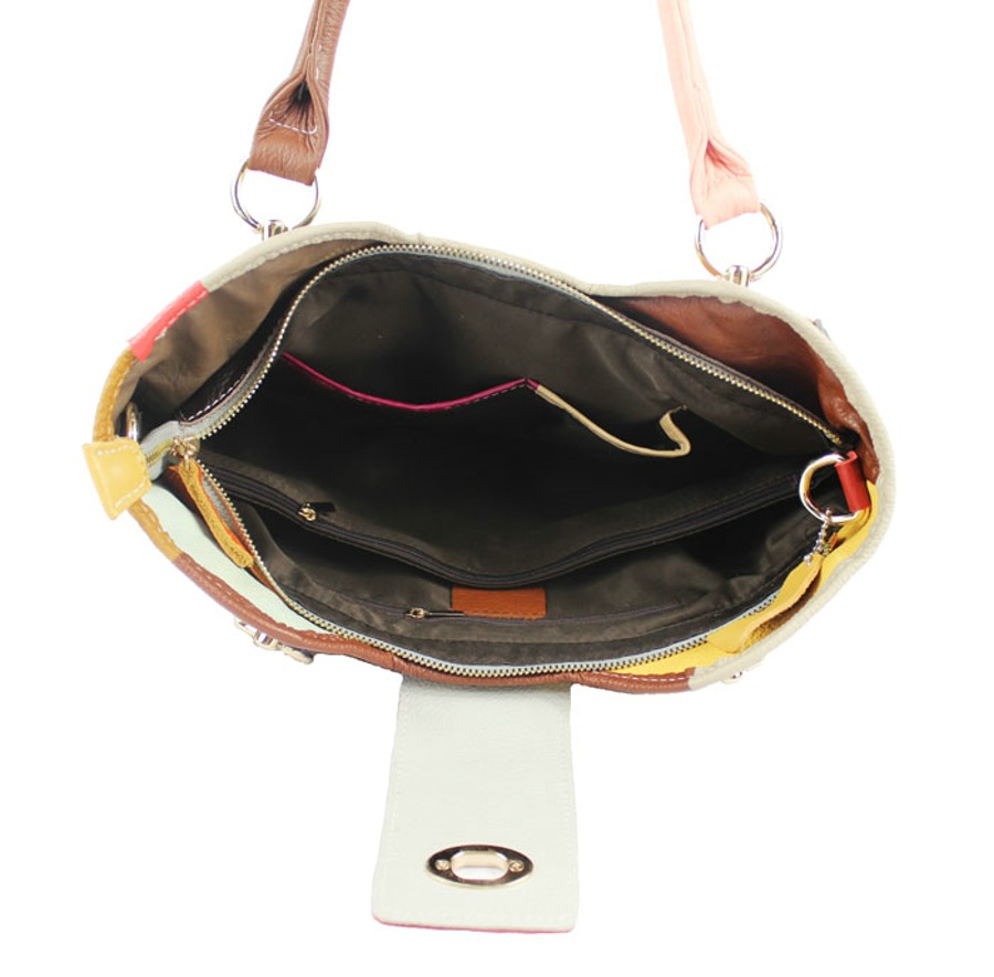Multi-color First Layer Cow Le - Leather Work Bag Women ulasan dan harga