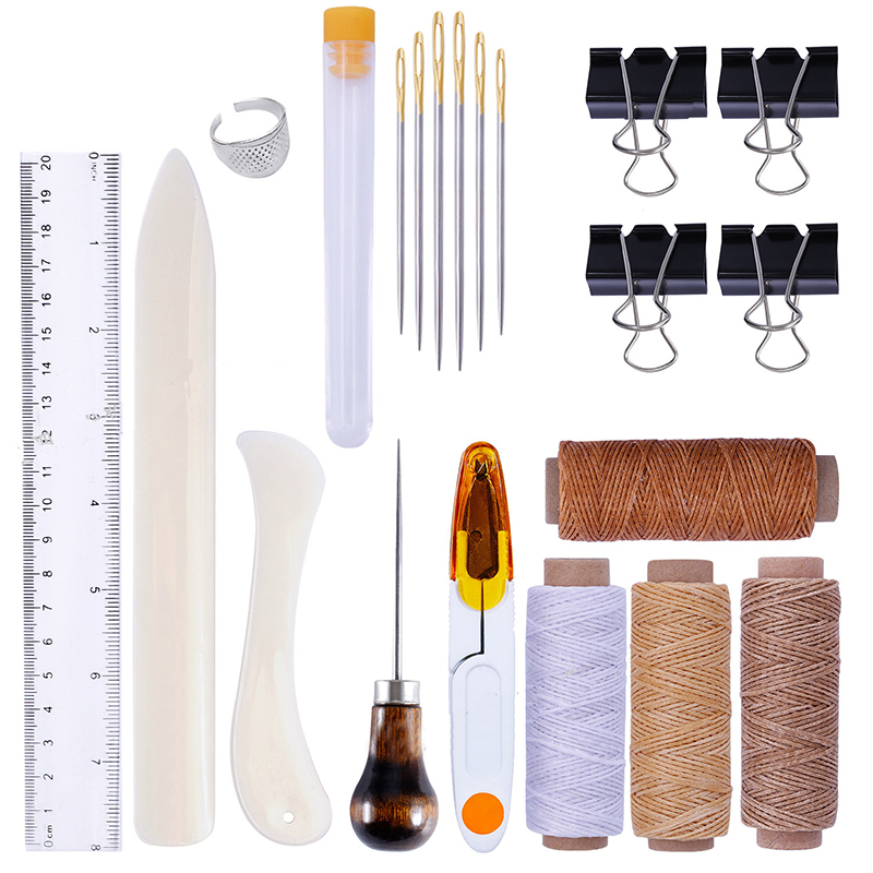 25Pcs/Set Leather Craft Sewing - Leatherwork Edge Creaser ulasan dan harga