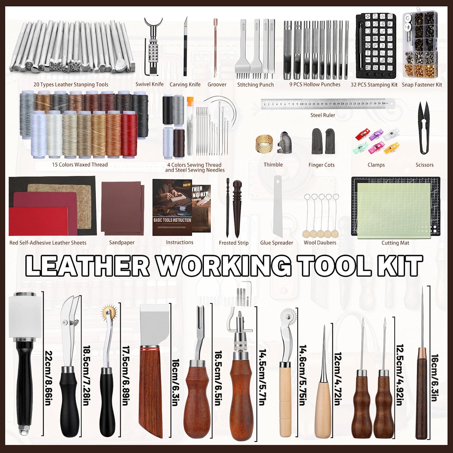 Leather Working Kit, Leather W - Leather Works ulasan dan harga