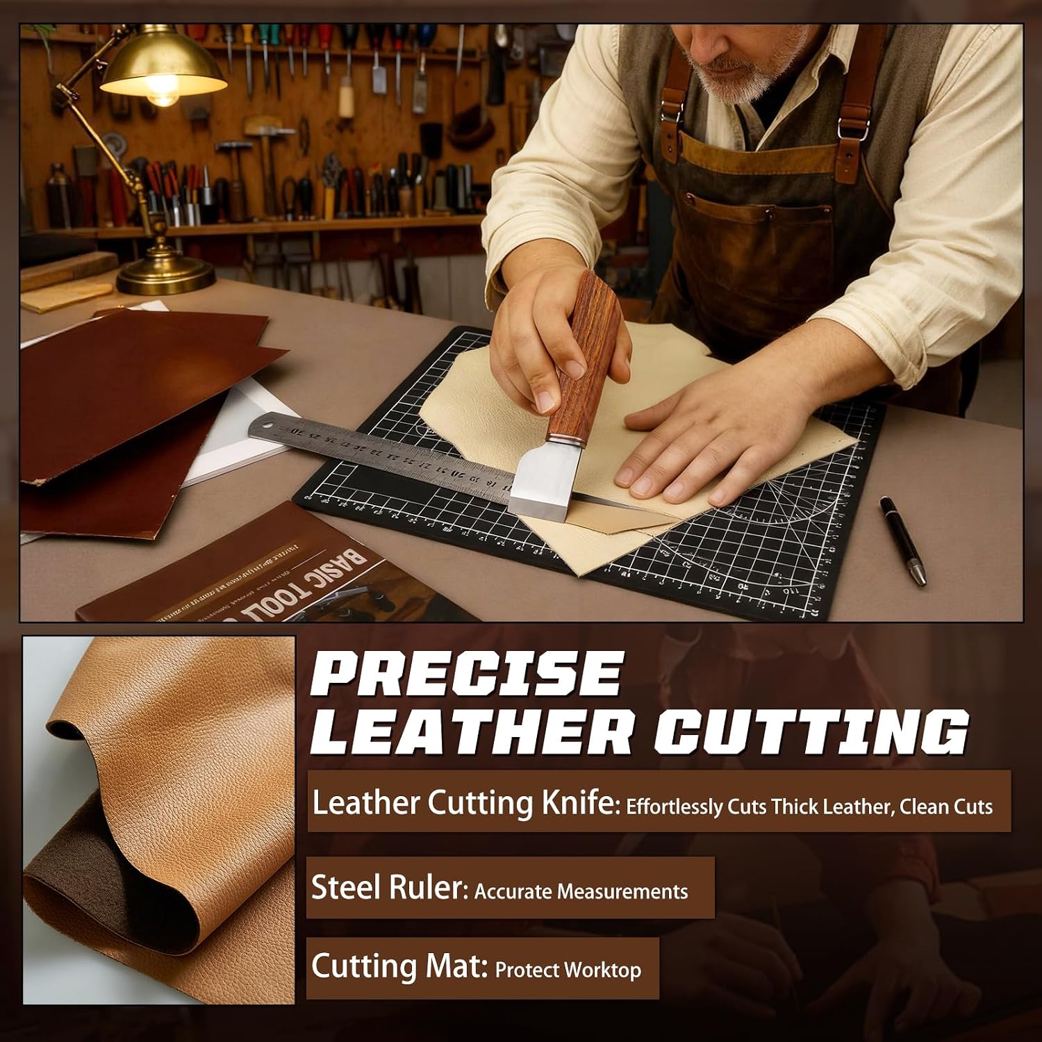 Leather Working Kit, Leather W - Leather Works ulasan dan harga