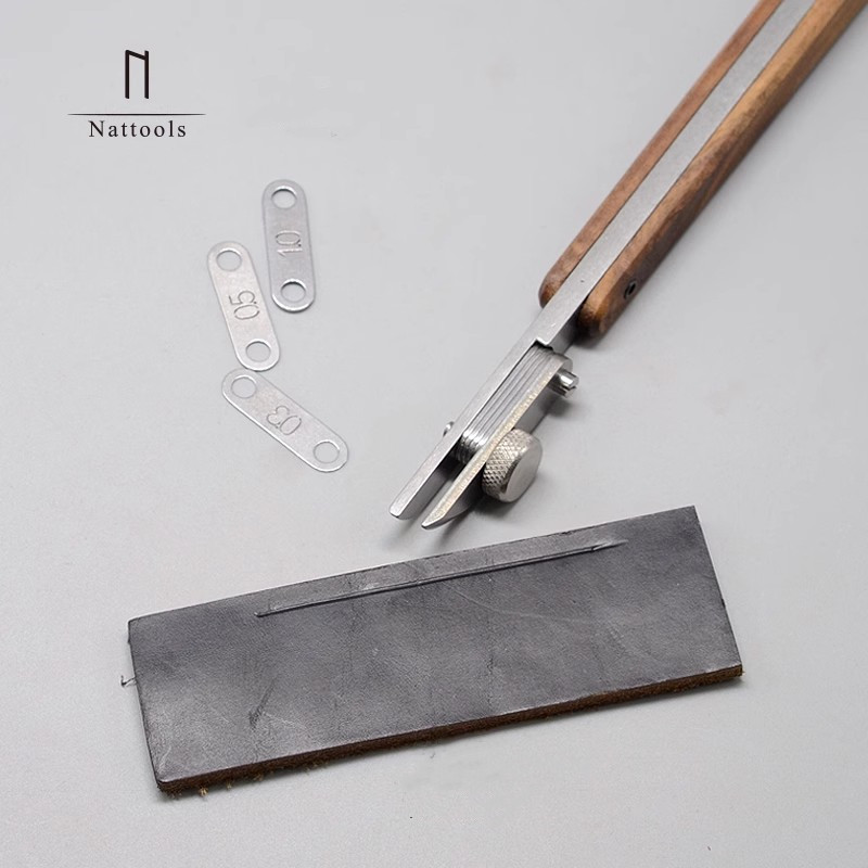 Nattools Adjustable Leather Ed - Leatherwork Edge Creaser ulasan dan harga