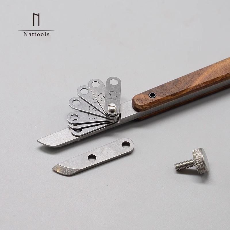 Nattools Adjustable Leather Ed - Leatherwork Edge Creaser ulasan dan harga