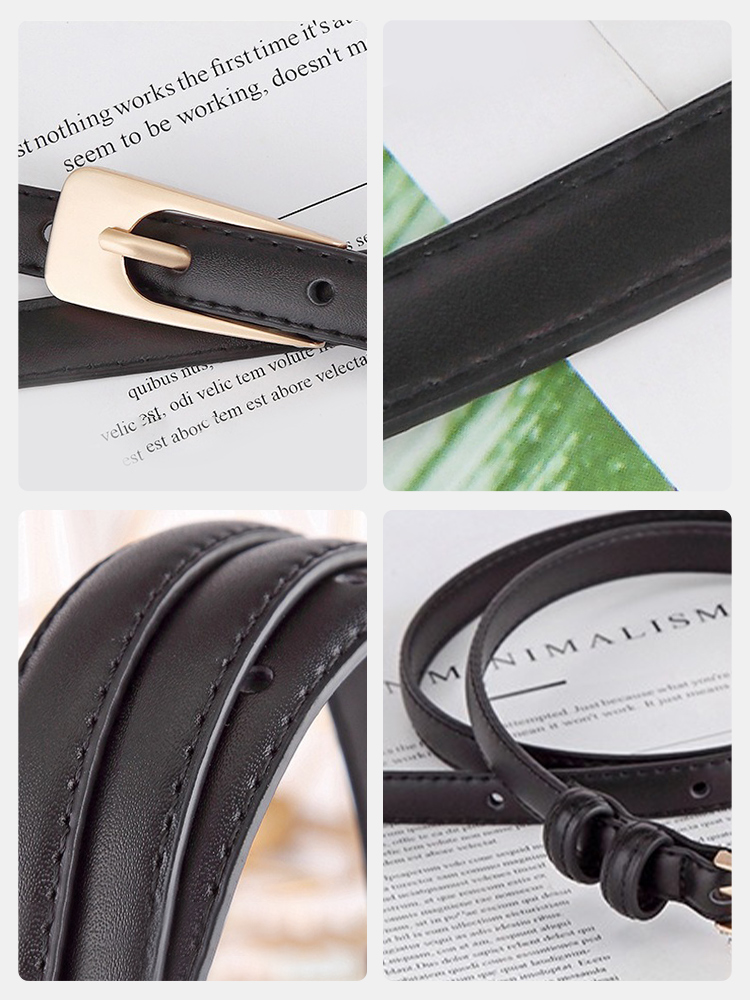 Women's Two Layer Leather Belt - Leather Works Belt ulasan dan harga
