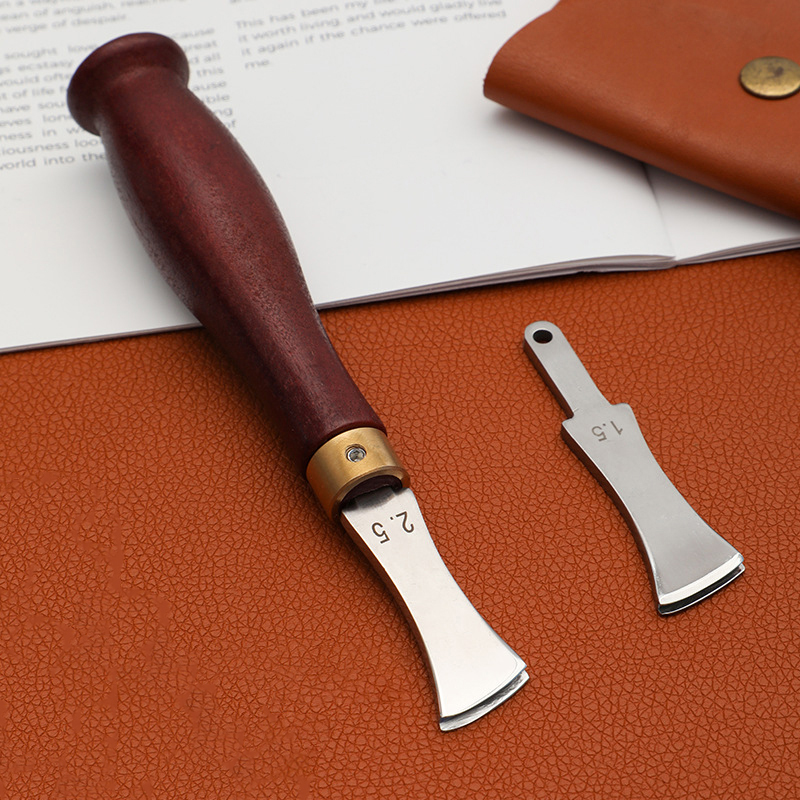 Arch Groove Hot Pressure Leath - Leatherwork Edge Creaser ulasan dan harga
