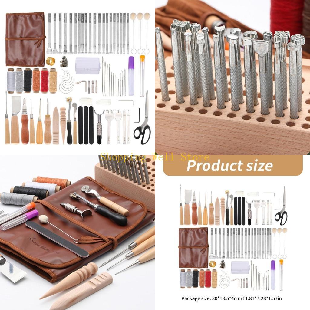 KX4B Basic Leather Working Too - Groover Stitching Tool ulasan dan harga