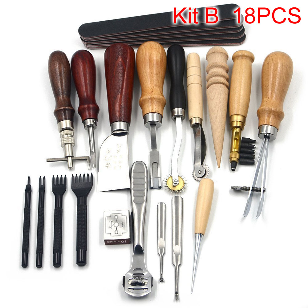 Sanbest Professional Leather C - Groover Stitching Tool ulasan dan harga