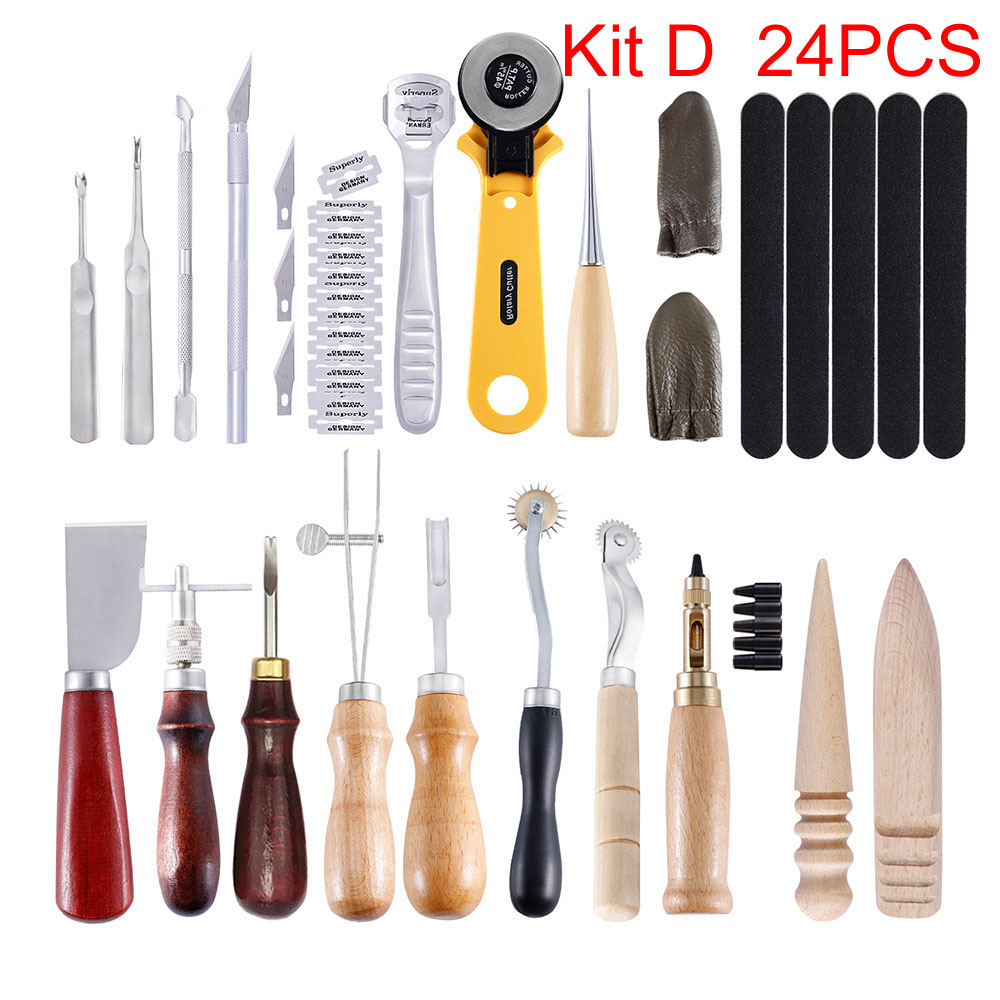 Sanbest Professional Leather C - Groover Stitching Tool ulasan dan harga