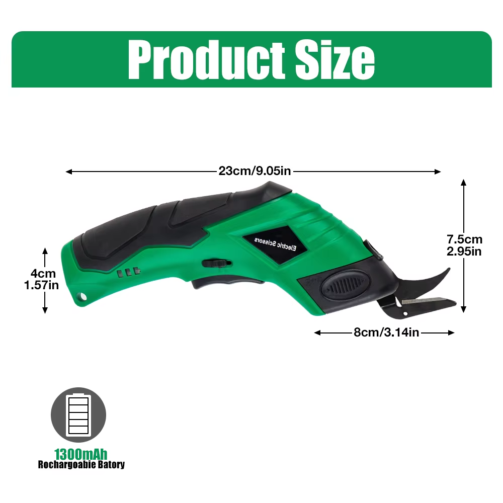 4V Electric Scissors, Home USB - Leatherwork Projects ulasan dan harga