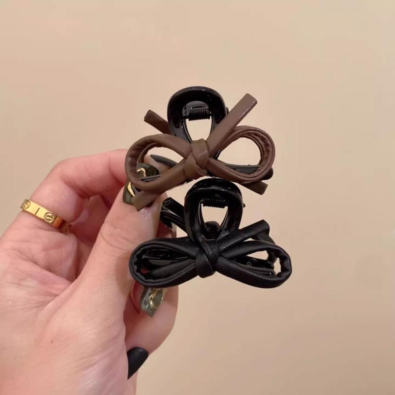 2Pcs Vintage Leather Bow Small - Leatherwork Pony ulasan dan harga