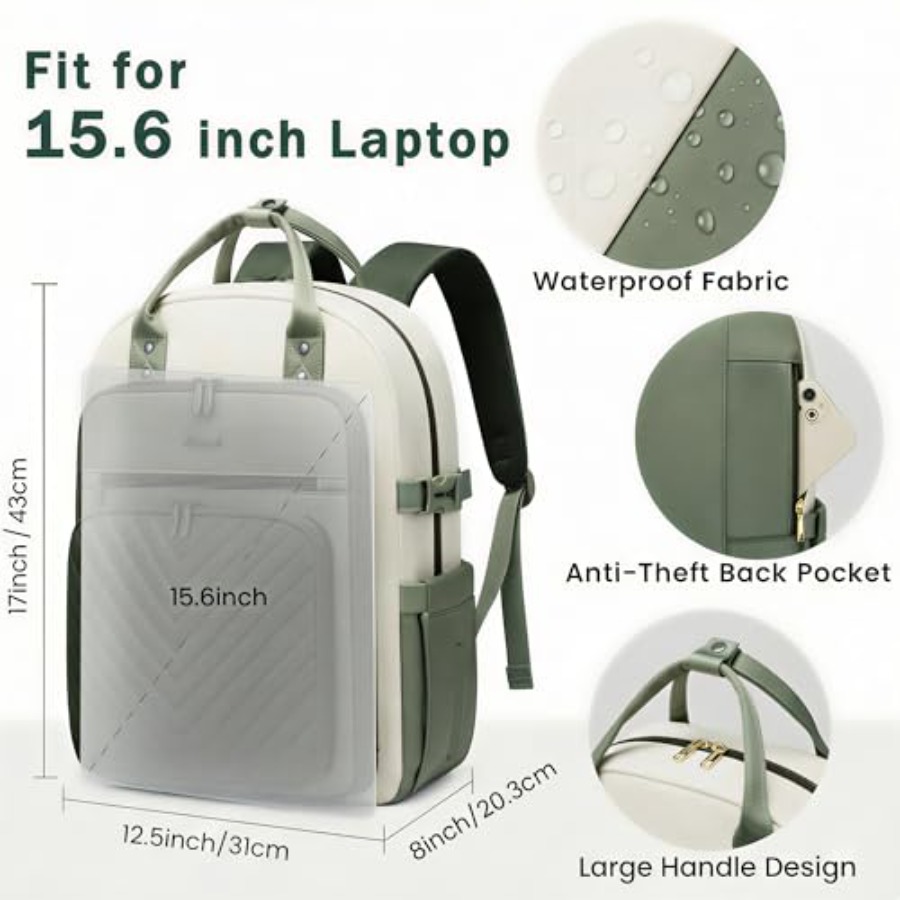 Laptop Backpack for Women, Wat - Leather Works ulasan dan harga
