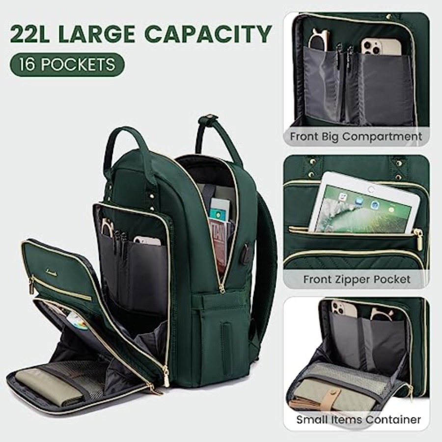 Laptop Backpack for Women, Wat - Leather Works ulasan dan harga