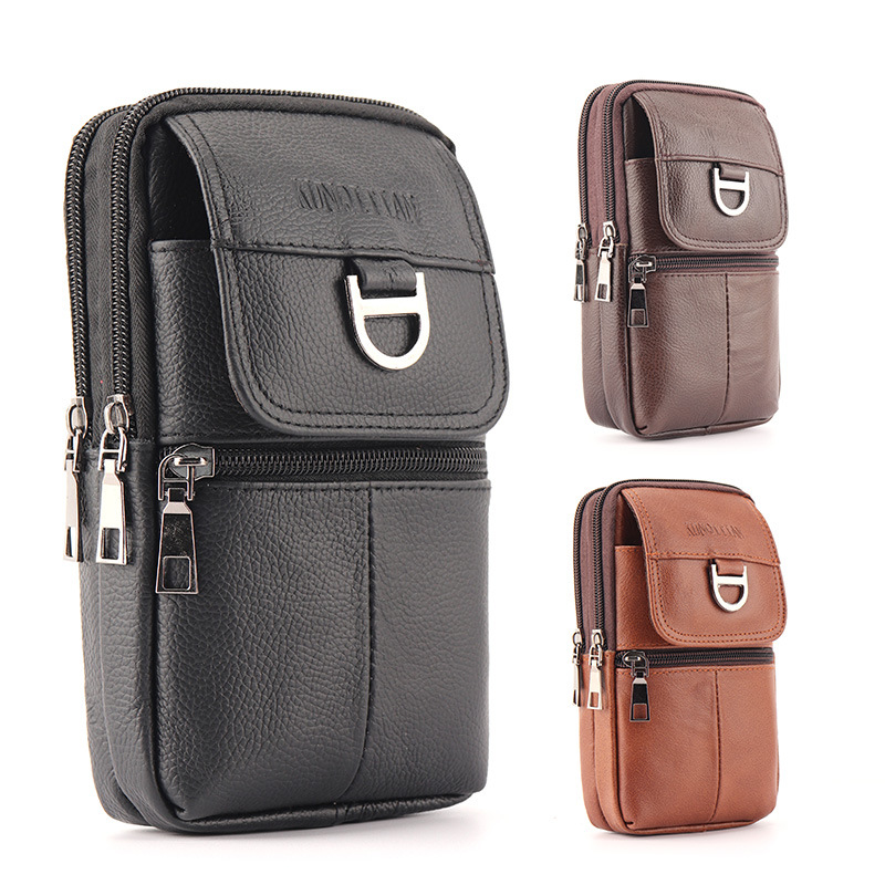 Men's Leather Waist Bag - Larg - Leather Works Belt ulasan dan harga