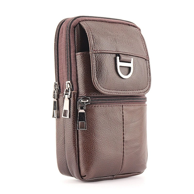 Men's Leather Waist Bag - Larg - Leather Works Belt ulasan dan harga