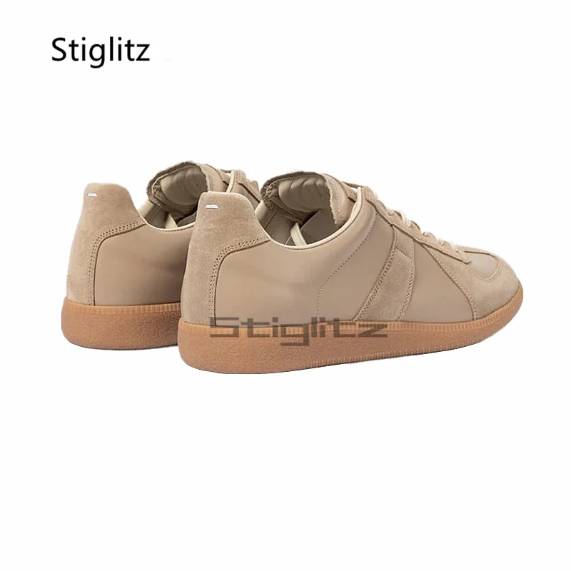 Lace Up Flats Casual Sneakers  - Leatherwork Training ulasan dan harga
