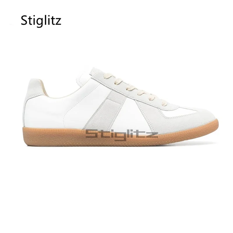 Lace Up Flats Casual Sneakers  - Leatherwork Training ulasan dan harga