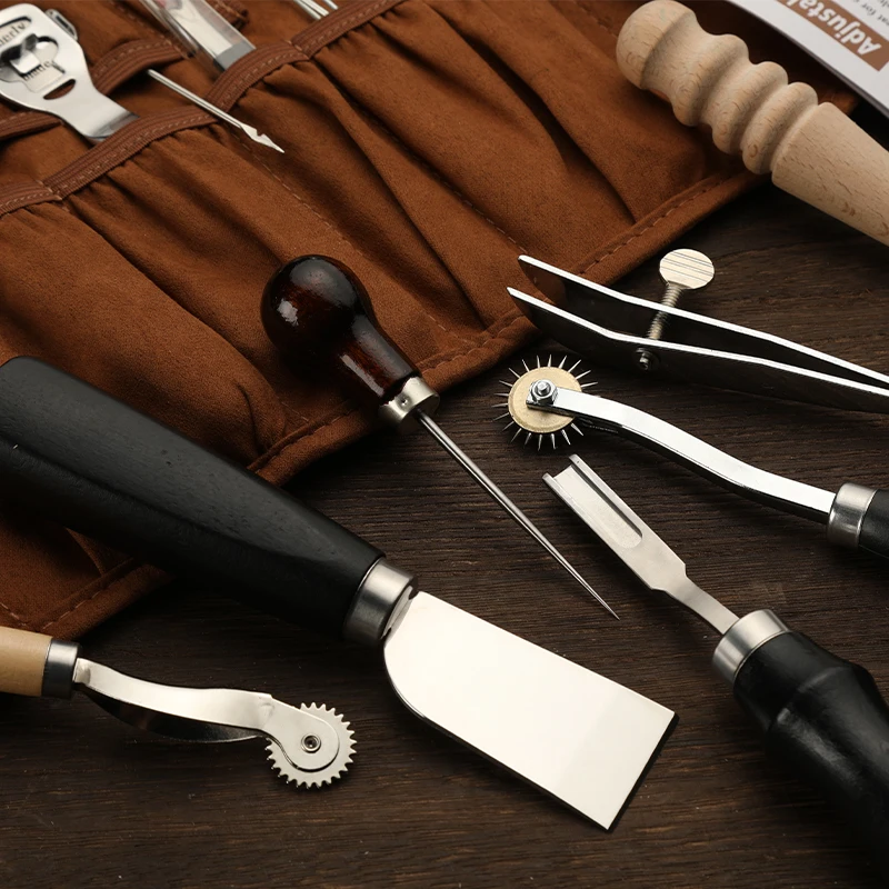 KRABALL Professional Leather C - Groover Stitching Tool ulasan dan harga
