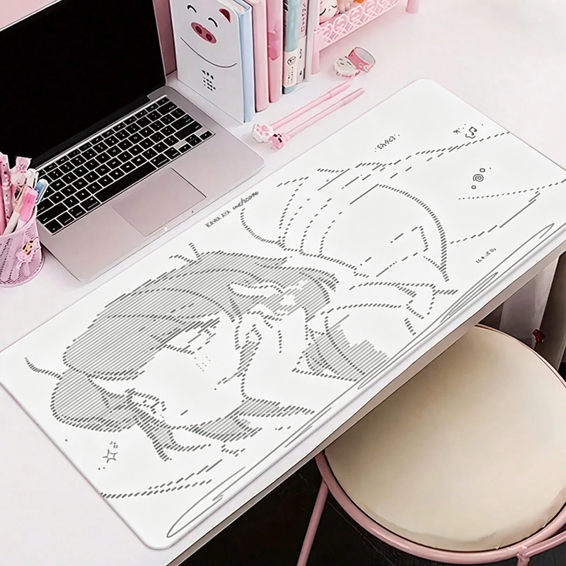 1Pcs Leather Mouse Pad Anime A - Leatherwork Desk ulasan dan harga