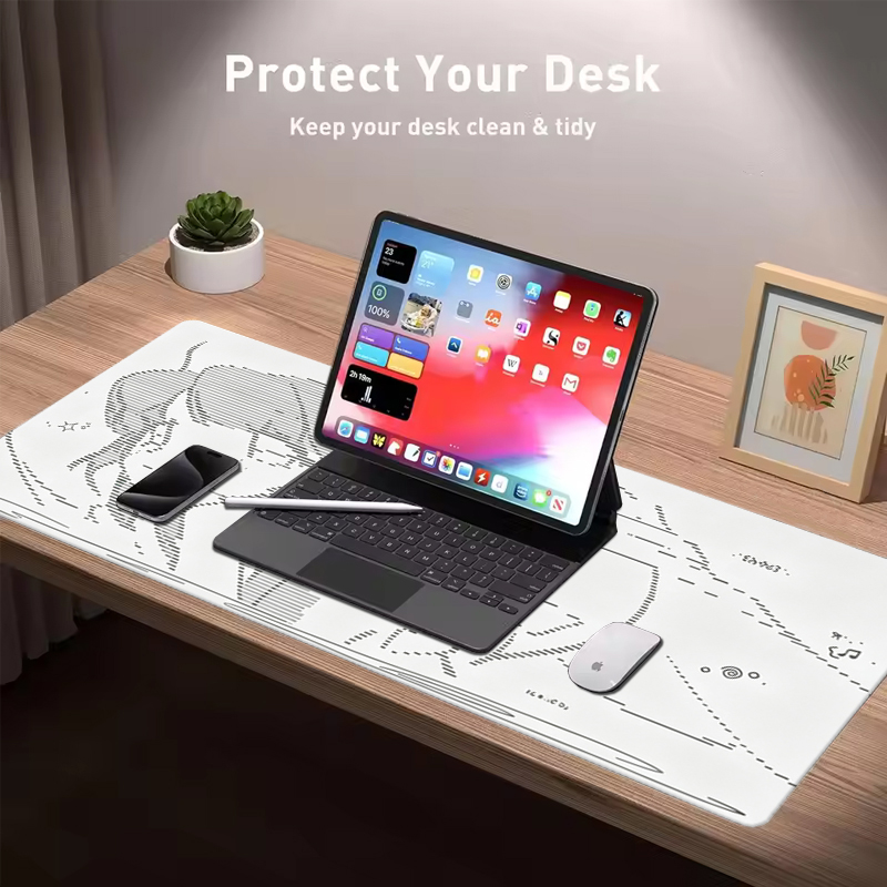 1Pcs Leather Mouse Pad Anime A - Leatherwork Desk ulasan dan harga
