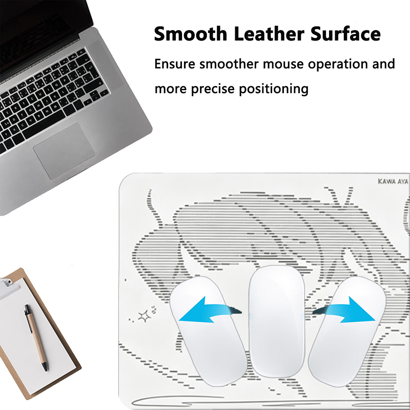 1Pcs Leather Mouse Pad Anime A - Leatherwork Desk ulasan dan harga