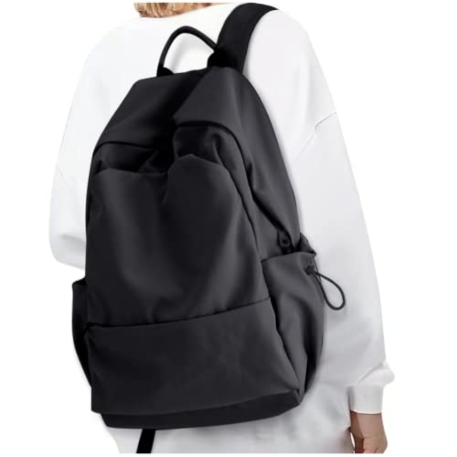Black Backpack for Women, Smal - Leather Works ulasan dan harga